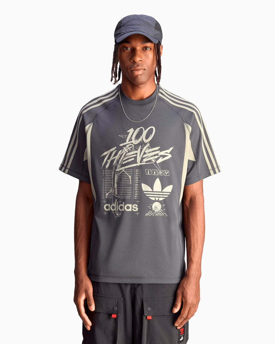 adidas(アディダス) 100 Thieves Tシャツ t-shirts-adidas-originals-x-