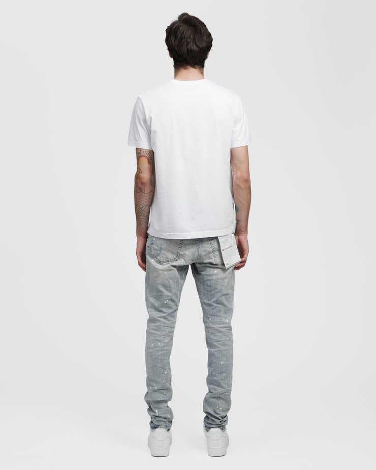 PURPLE BRAND Slim Fit Jeans - Light Indigo Paint