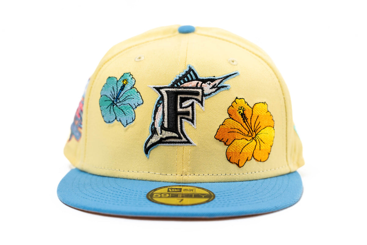 Custom New Era Florida Marlins Inaugural 10th Anniversary Fitted Hat – SOLE  PLAY