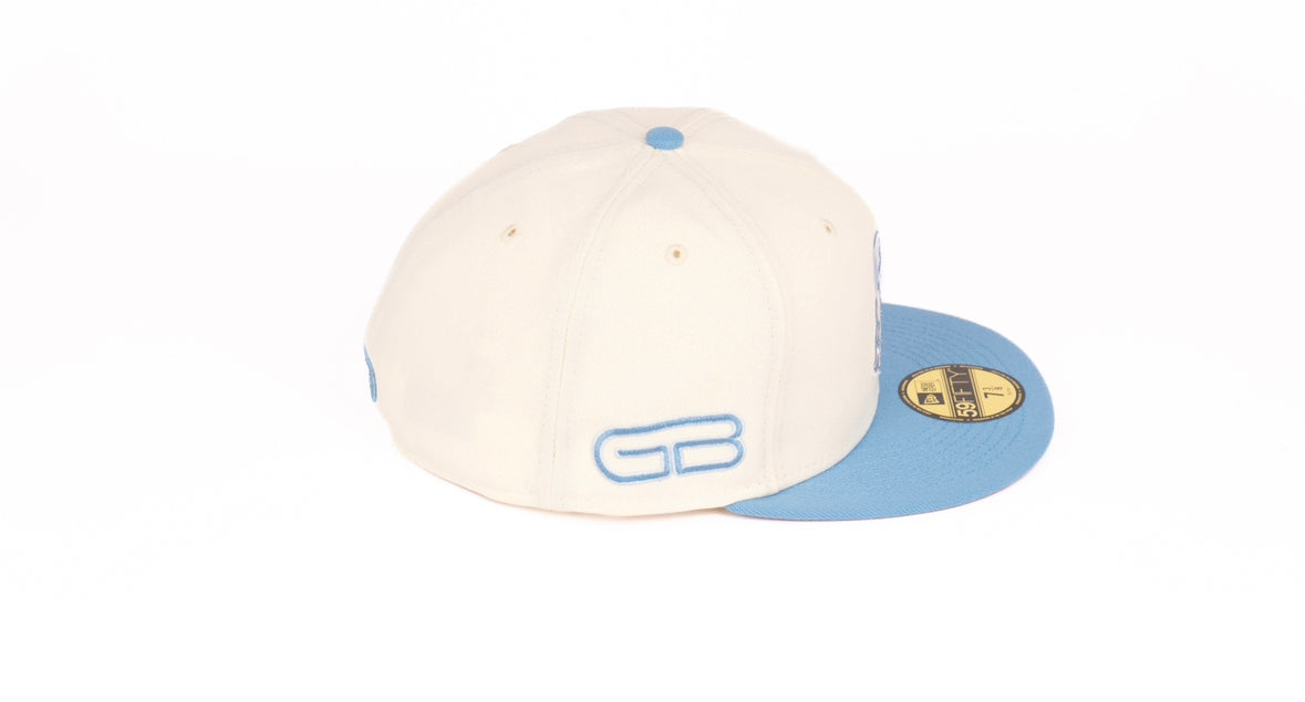 Huf Classic H 5950 New Era Hat in Blue - Size 7 3/8