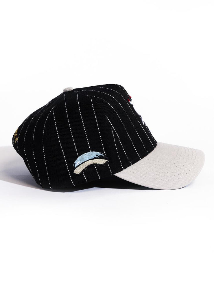 Reference Bullsox Pinstripe Snapback Hat