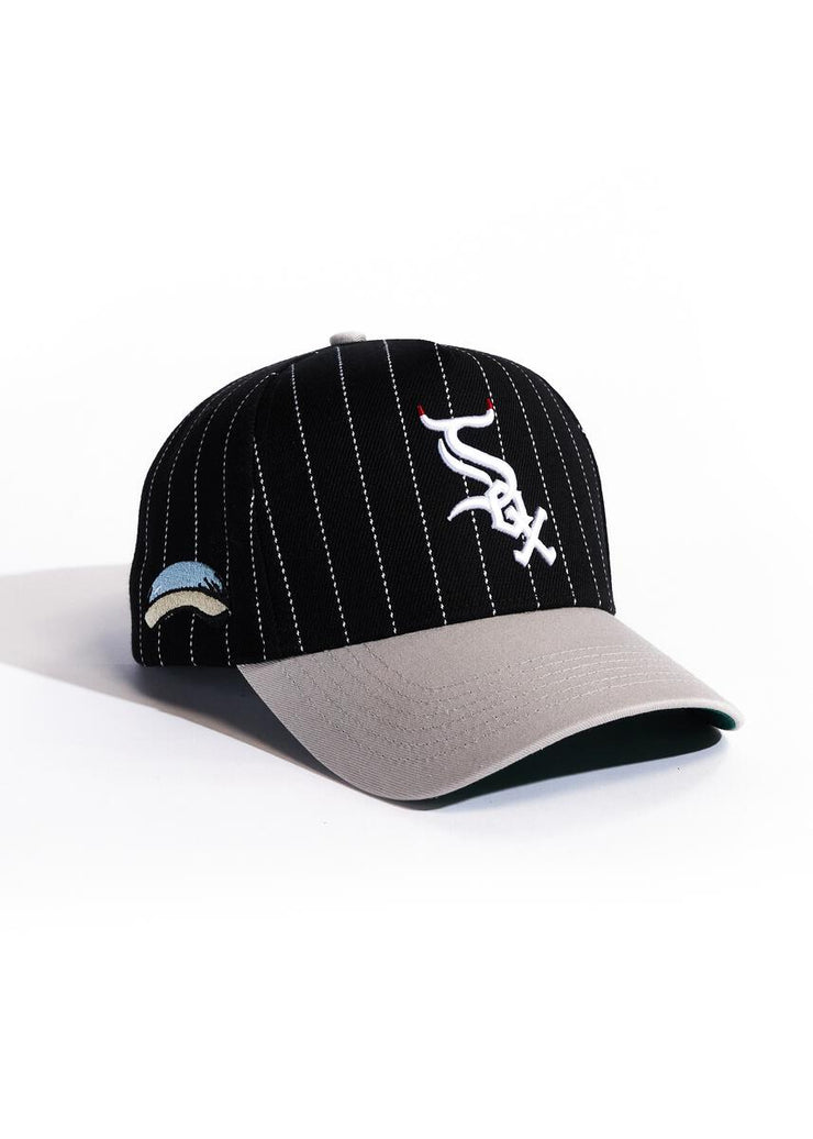 Reference Bullsox Pinstripe Snapback Hat