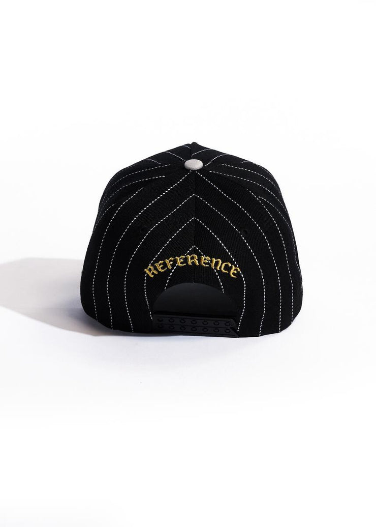 Reference Bullsox Pinstripe Snapback Hat