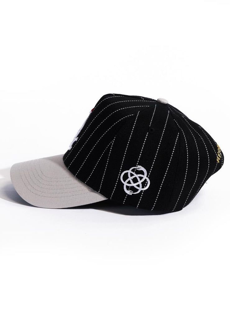 Reference Bullsox Pinstripe Snapback Hat