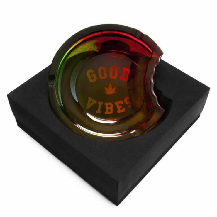 Cookies C-Bite Good Vibes Glass Ashtray