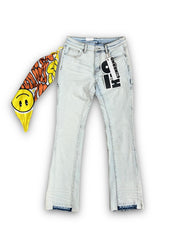 6th NBRHD "New Fields" Denim Stacked Jeans