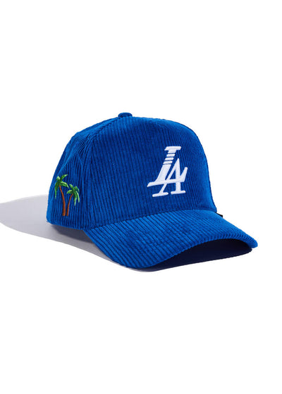 Los Angeles New Black Eagle Dodgers LUXE LA Colors Blue Era Snapback Hat Cap