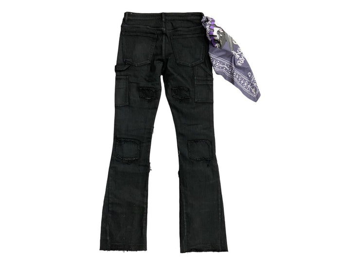6th NBRHD "Avalon" Denim Stacked Jeans