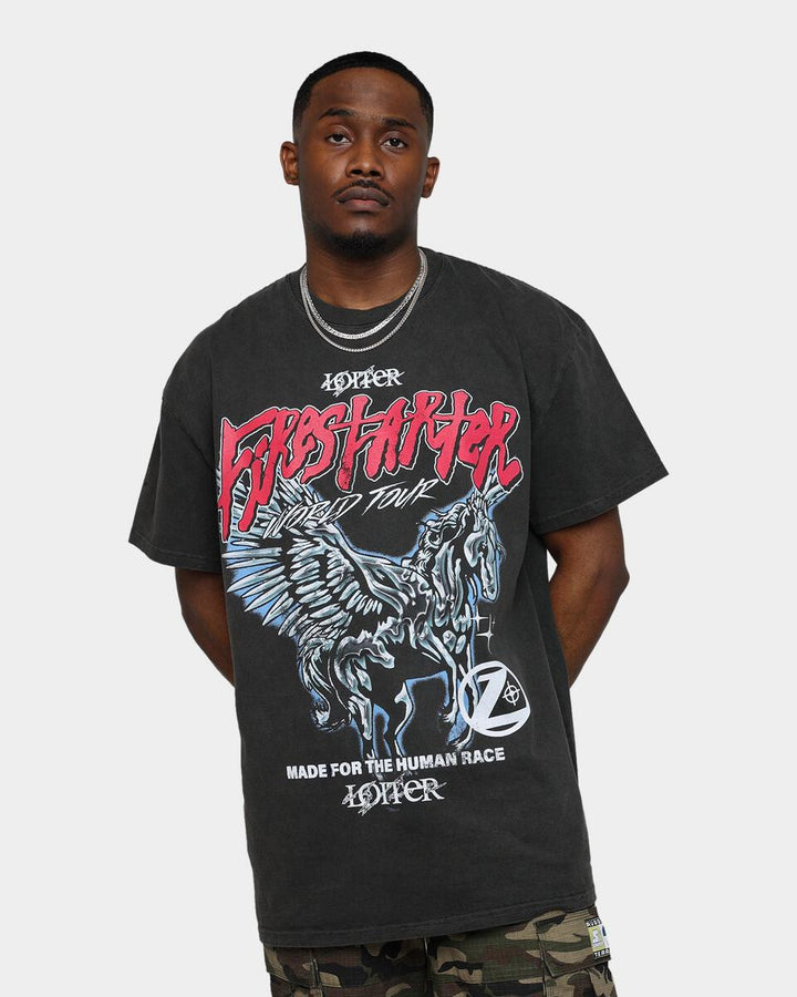 Loiter Firestarter Tour Ultra Premium Vintage T-Shirt