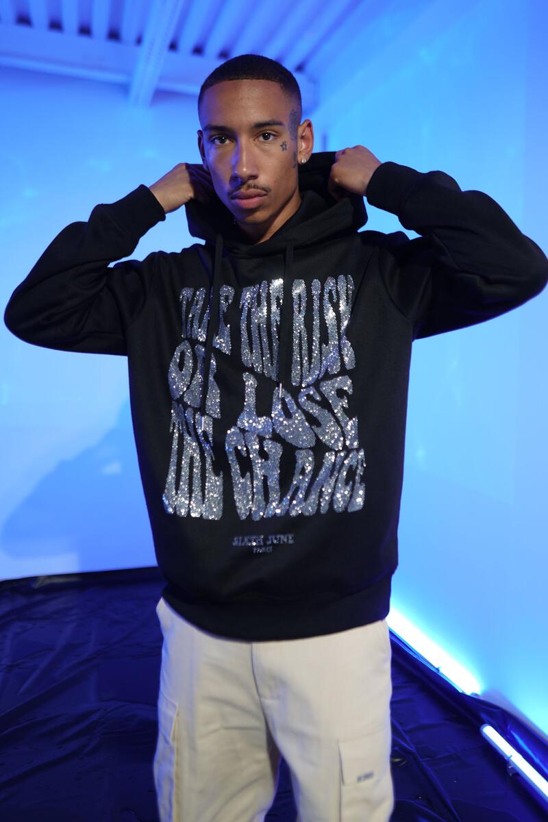 Sixth June Take The Risk Strass Hoodie