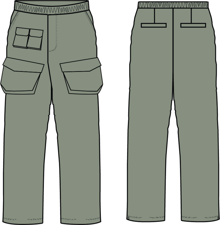 Sixth June Utility Twill Pants