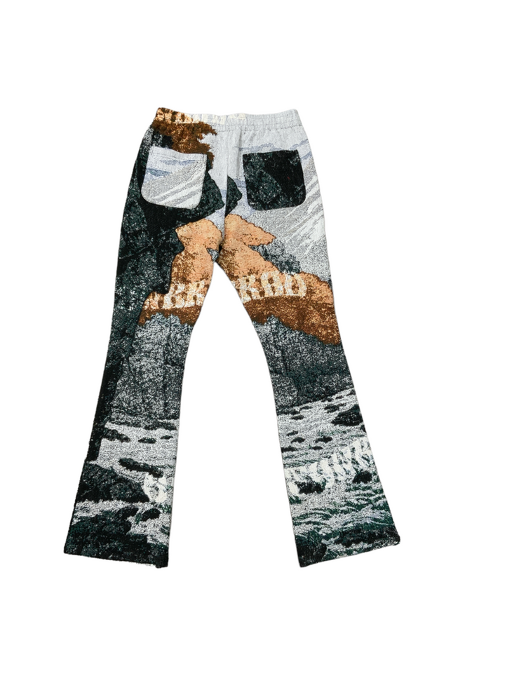 6th NBRHD "Peace" Stacked Pants