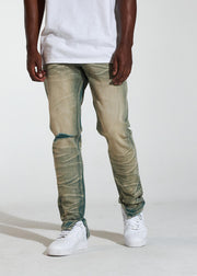 Crysp Denim Arch Stacked Jeans