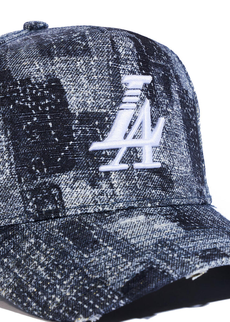 Reference Paradise LA Denim Snapback Hat