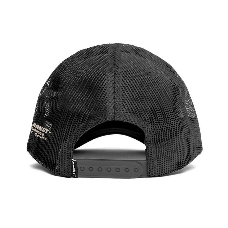 Market Patched Trucker Snapback Hat