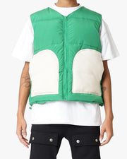 EPTM Contrast Puffer Vest