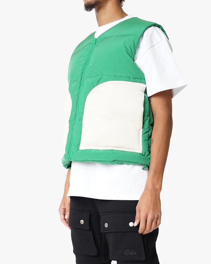 EPTM Contrast Puffer Vest