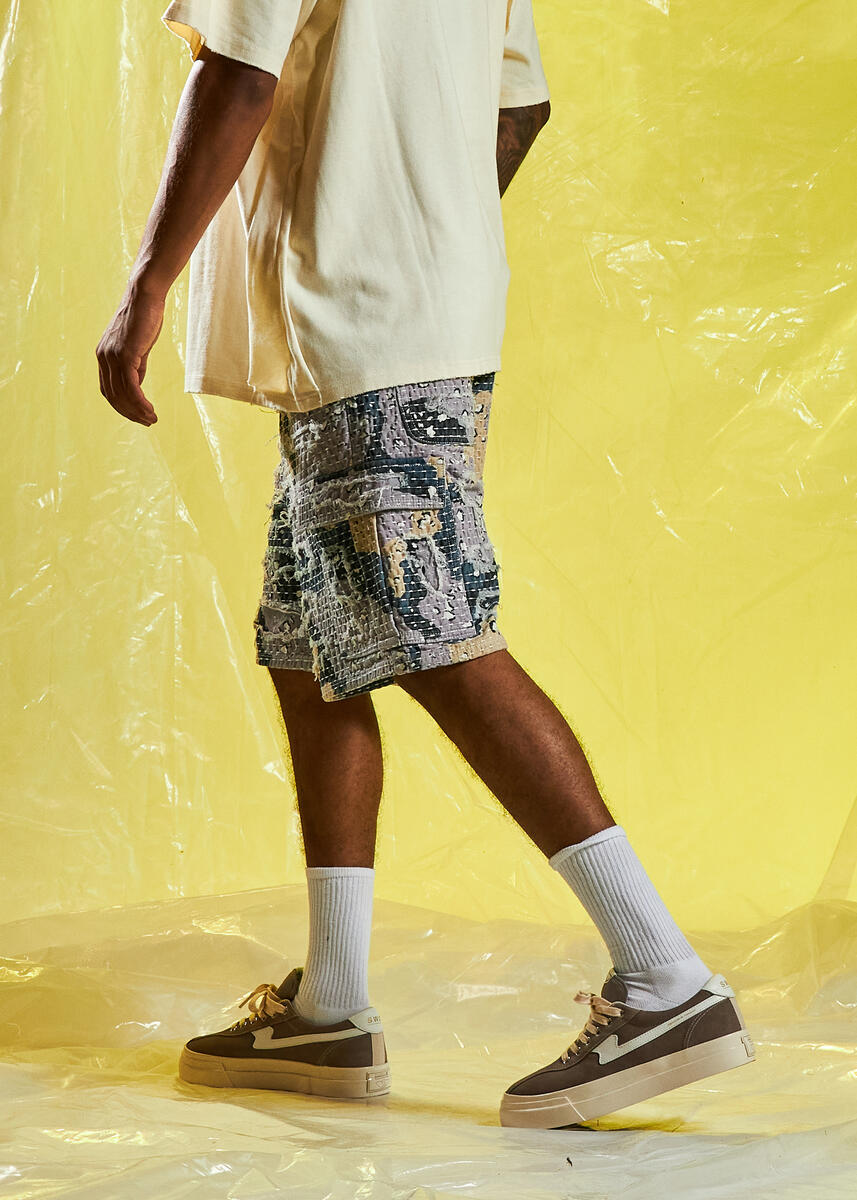 Embellish Harajuko Boro Cargo Short