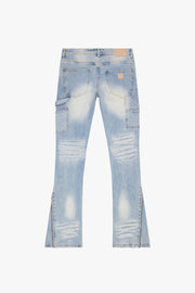 Valabasas "Streamline" Stacked Flare Jean