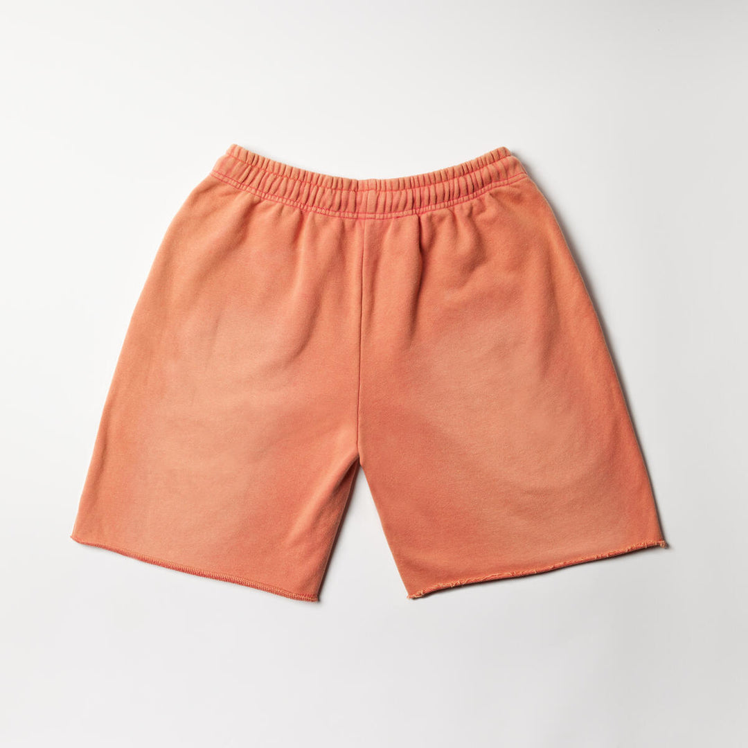 Reves Paris Coral Washed Lotus Shorts
