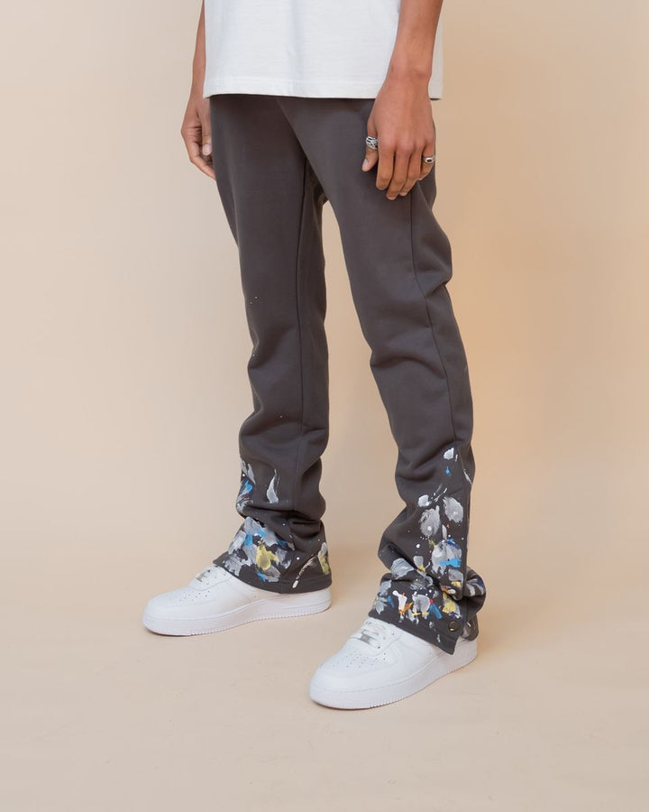EPTM Paint Snap Flared Pants