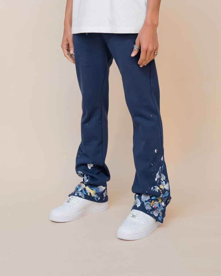 EPTM Paint Snap Flared Pants