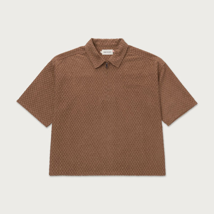 Honor The Gift Textured Knit GTR Zip Shirt