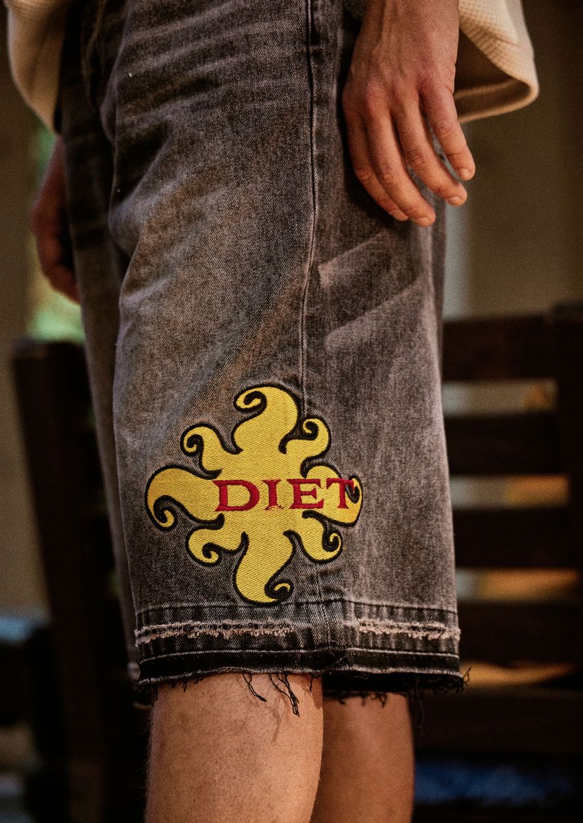 Diet Starts Monday Baja Denim Shorts