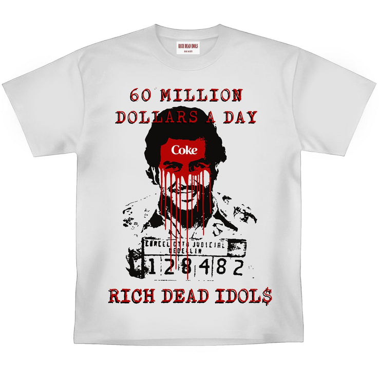 Rich Dead Idols Pablo Escobar Heavyweight Tee