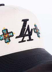 Reference Paradise LA Beaded Snapback Hat