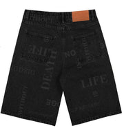 INDIVIDUALIST Knowledge Laser Print Big Boy Shorts