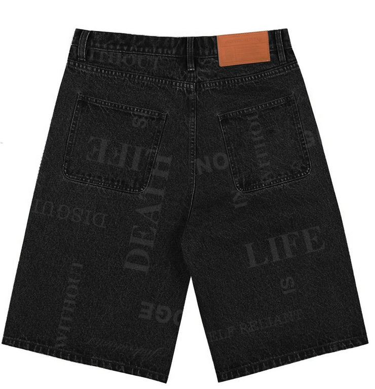INDIVIDUALIST Knowledge Laser Print Big Boy Shorts
