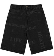 INDIVIDUALIST Knowledge Laser Print Big Boy Shorts