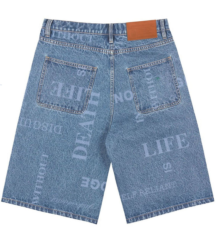 INDIVIDUALIST Knowledge Laser Print Big Boy Shorts