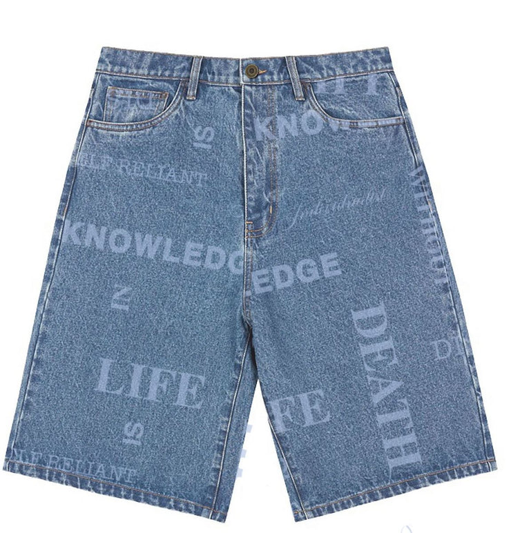 INDIVIDUALIST Knowledge Laser Print Big Boy Shorts