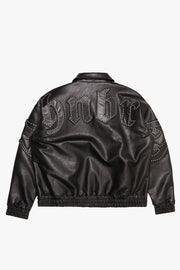 6th NBRHD "Star Studded" Leather Jacket