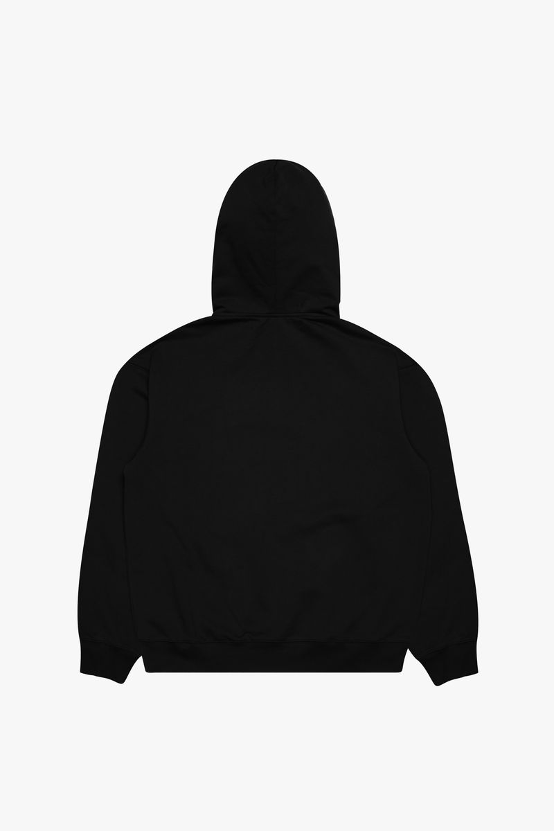 6th NBRHD 6th NBRHD "ESNTL 2.0" Hoodie in Black - Men&