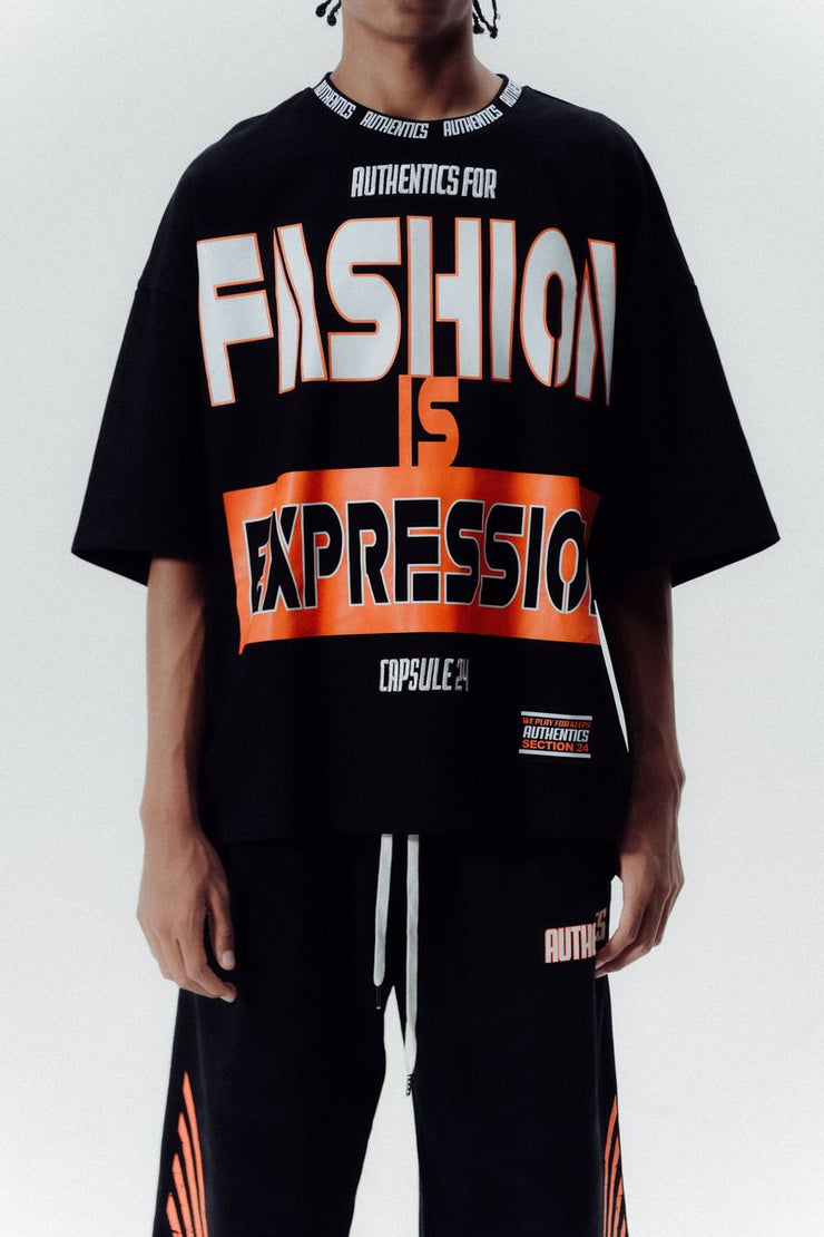 Authentics Expression Crop Tee