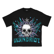 Wknd Riot Glass Skull Tee