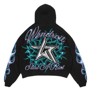 Wknd Riot Glass Skull Hoodie