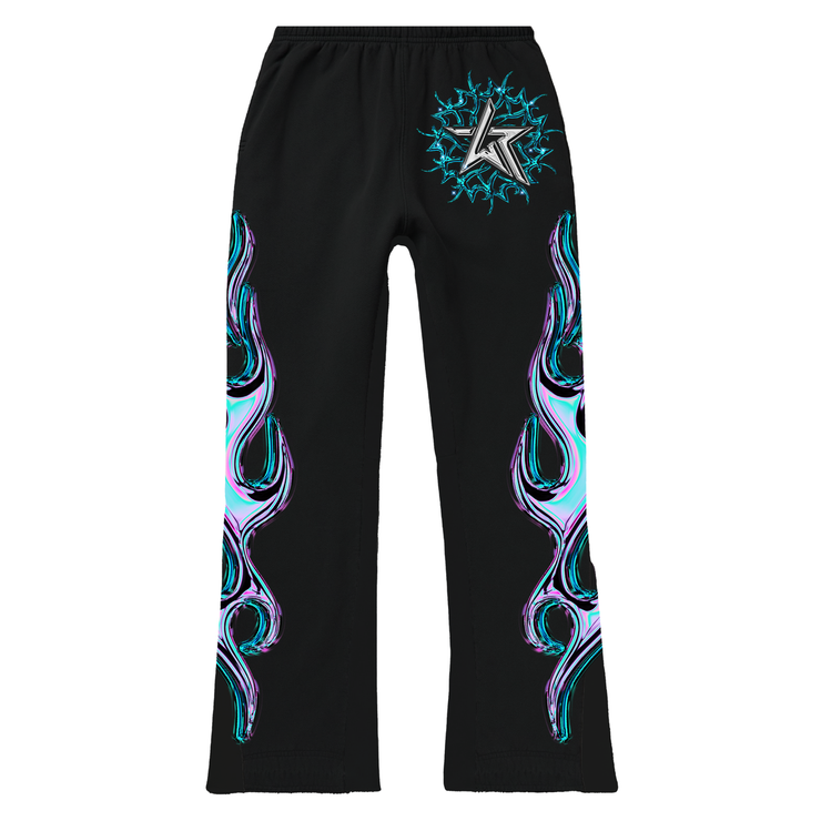 Wknd Riot Glass Skull Sweatpants