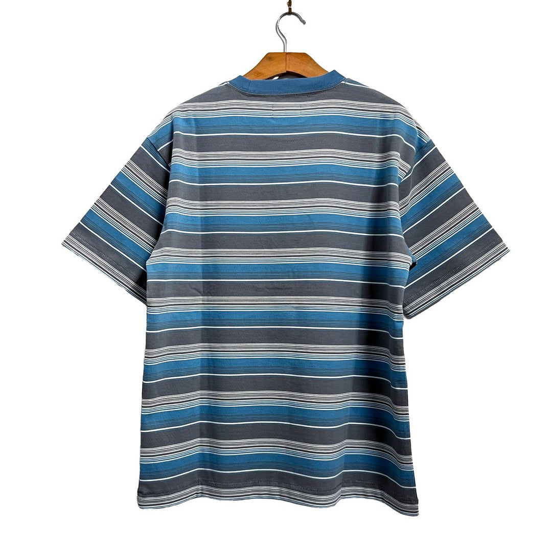 Market Smiley Lockup Striped T-Shirt