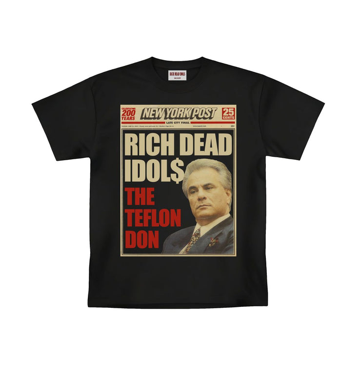 Rich Dead Idols John Gotti Heavyweight Tee