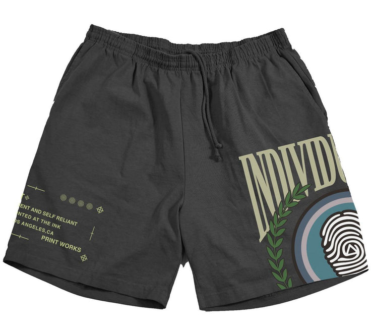 INDIVIDUALIST Veni Vidi Vici Printed Fleece Shorts