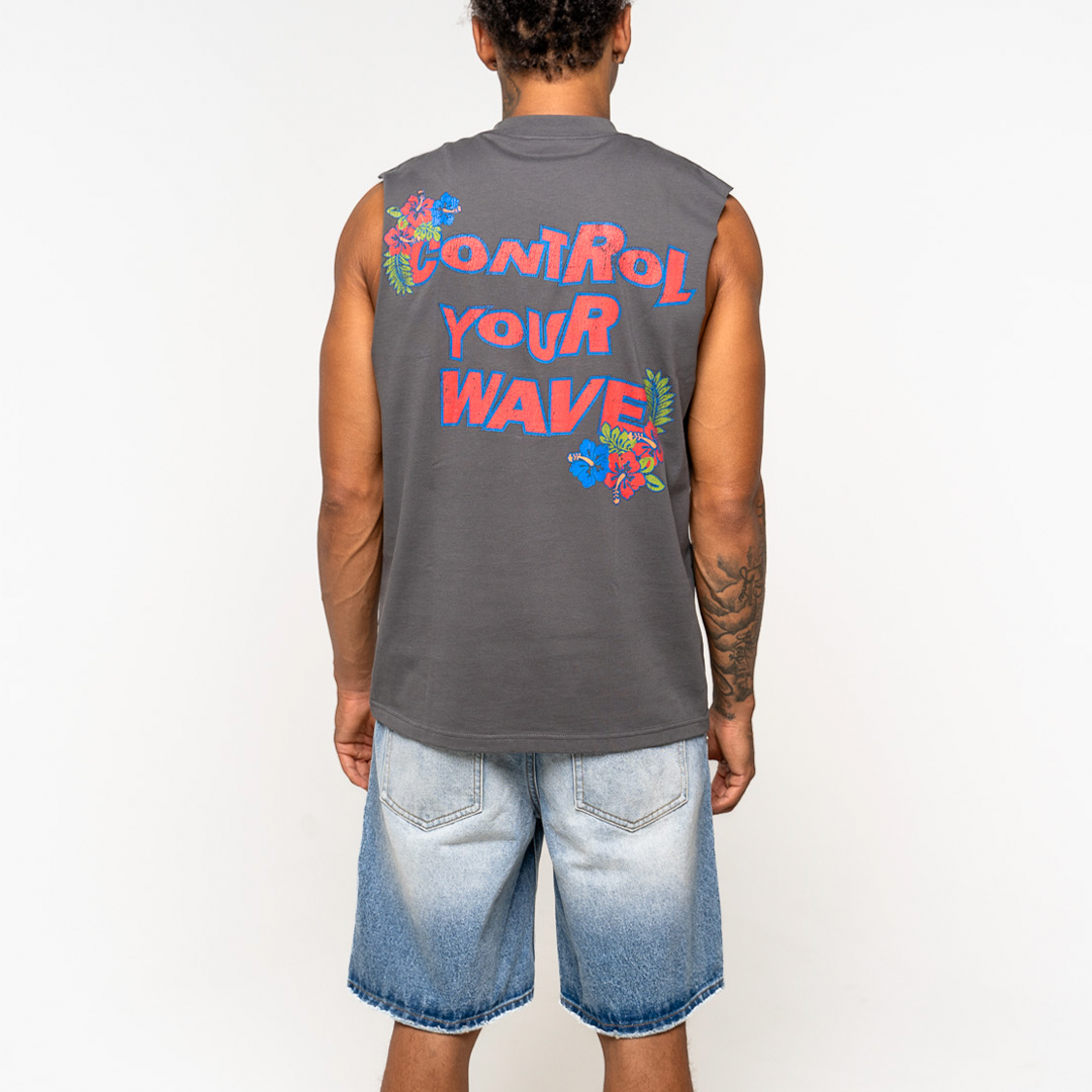 Paradise Lost Control Your Wave Muscle Tee