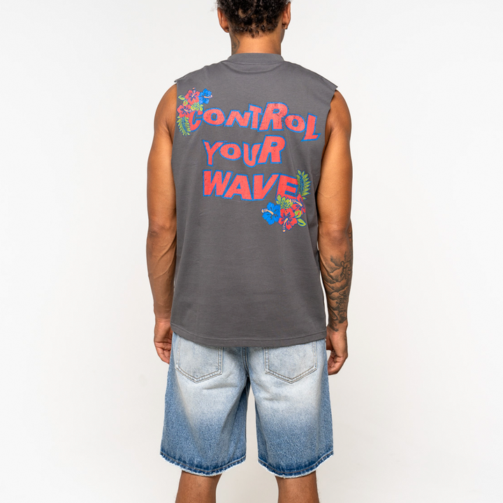 Paradise Lost Control Your Wave Muscle Tee