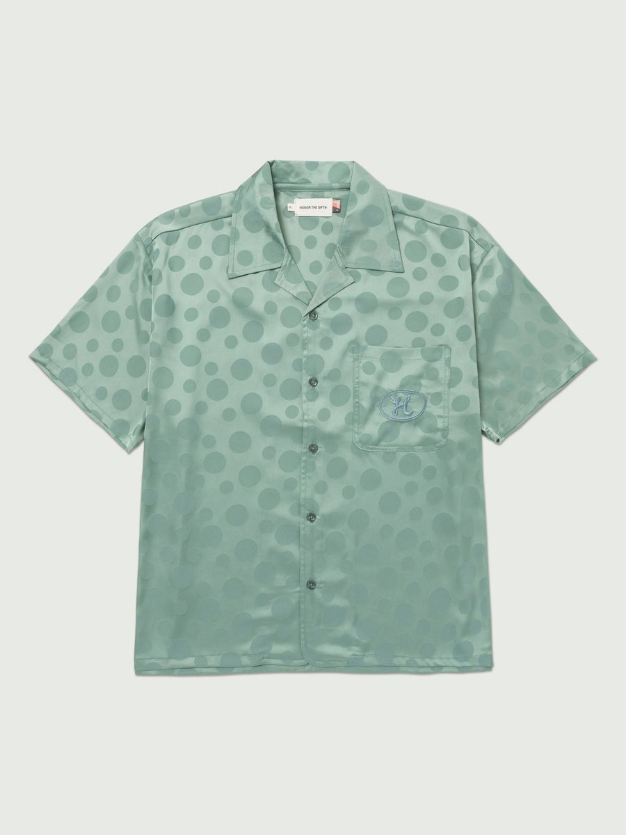Honor The Gift Poka Dot Camp Shirt