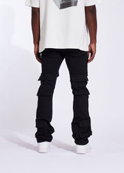 Crysp Denim Command Cargo Flare Jeans