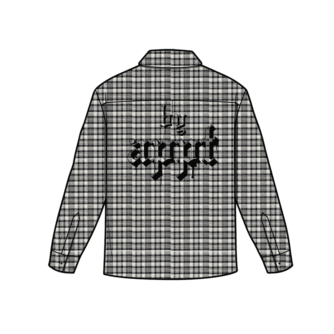 By Appointment Only Ember Distressed Flannel
