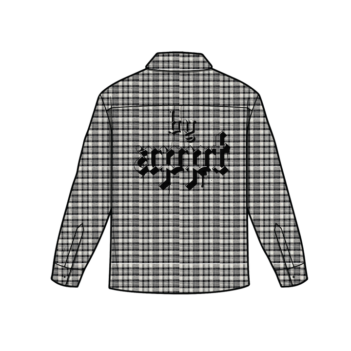 By Appointment Only Ember Distressed Flannel